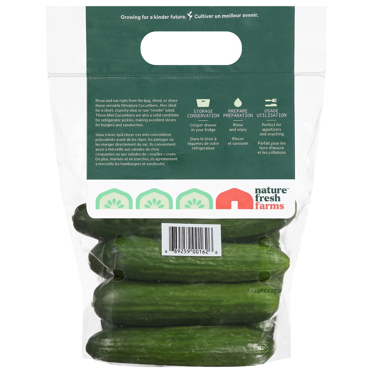 slide 7 of 13, Nature Fresh Farms Mini Cucumbers 2 lb, 2 lb