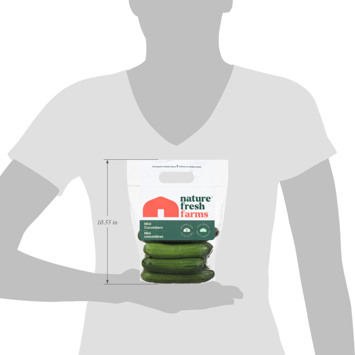 slide 9 of 13, Nature Fresh Farms Mini Cucumbers 2 lb, 2 lb