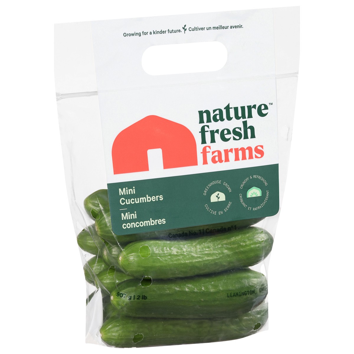 slide 10 of 13, Nature Fresh Farms Mini Cucumbers 2 lb, 2 lb