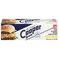 Cooper Brand Cooper Sharp Cheese White American 30 oz (850 g)