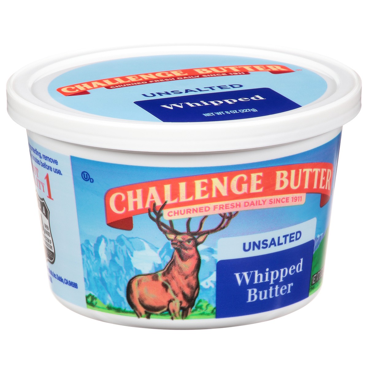 slide 2 of 9, Challenge Dairy Unsalted Whipped Butter 8 oz, 