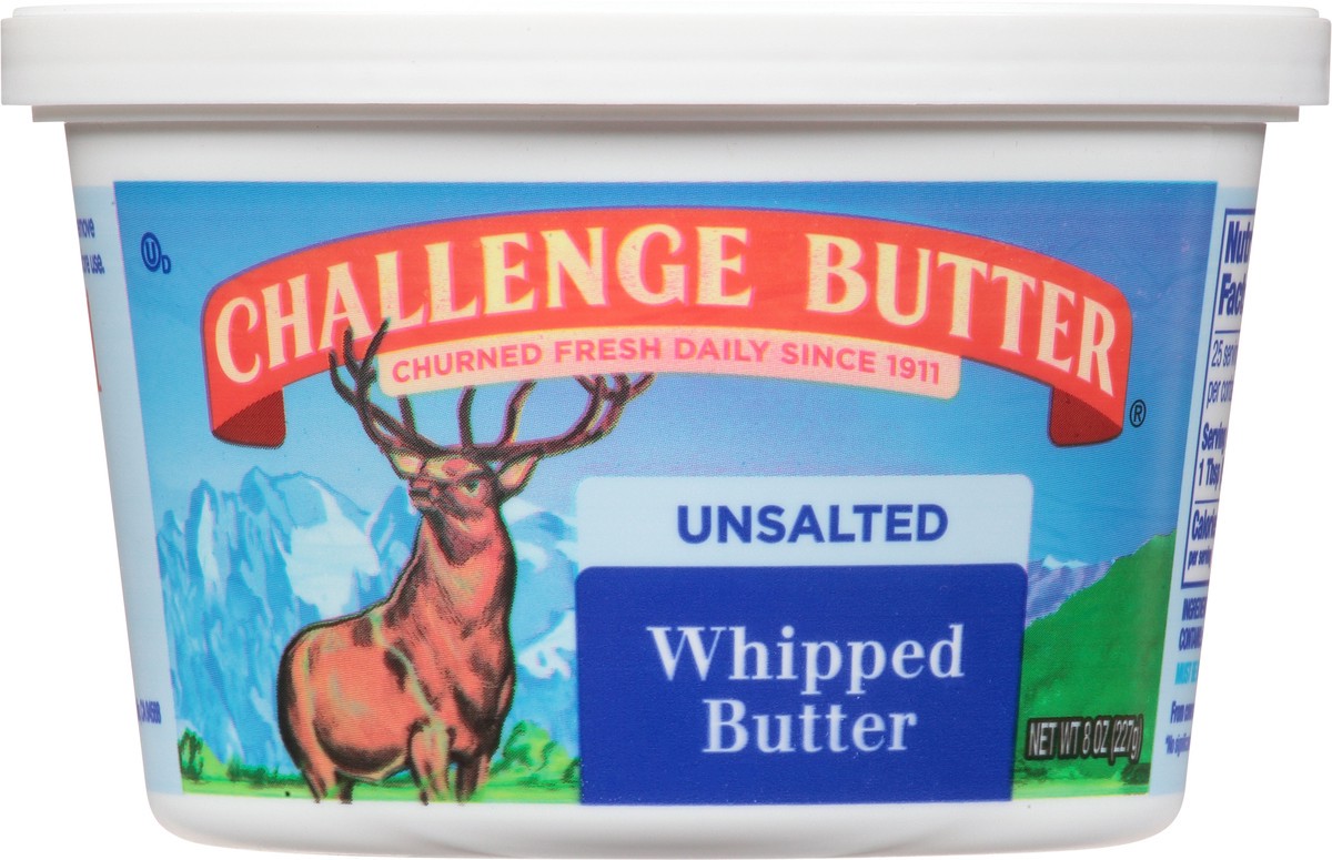 slide 6 of 9, Challenge Dairy Unsalted Whipped Butter 8 oz, 