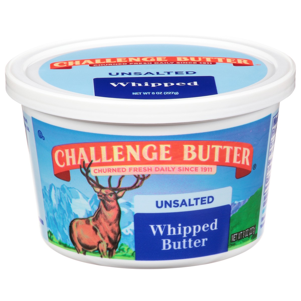 slide 1 of 9, Challenge Dairy Unsalted Whipped Butter 8 oz, 