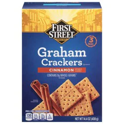 First Street Cinnamon Graham Crackers