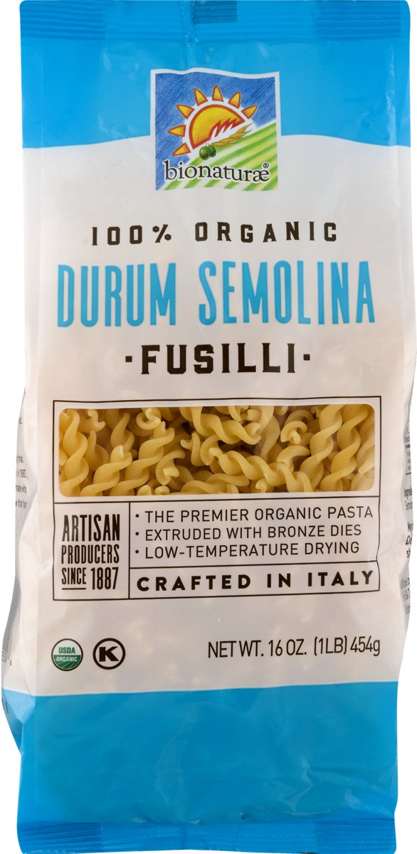 slide 7 of 10, Bionaturae Organic Fusilli Pasta, 16 oz