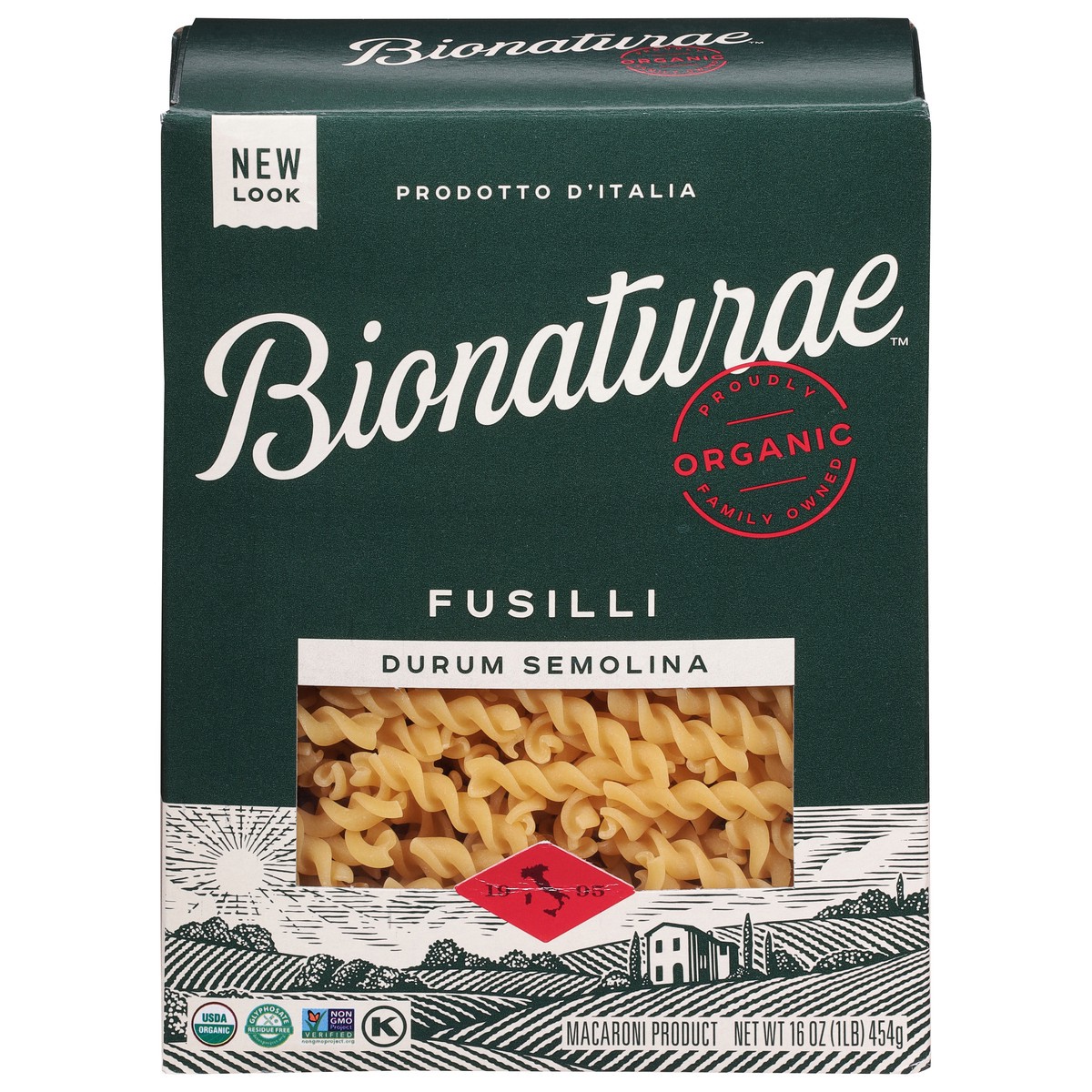 slide 1 of 10, Bionaturae Organic Fusilli Pasta, 16 oz