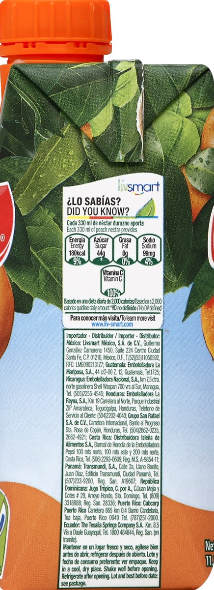 slide 3 of 6, Petit Nectar De Melocoton (Peach) With Vitamin C (Single ) - 11.2 oz, 11.2 oz