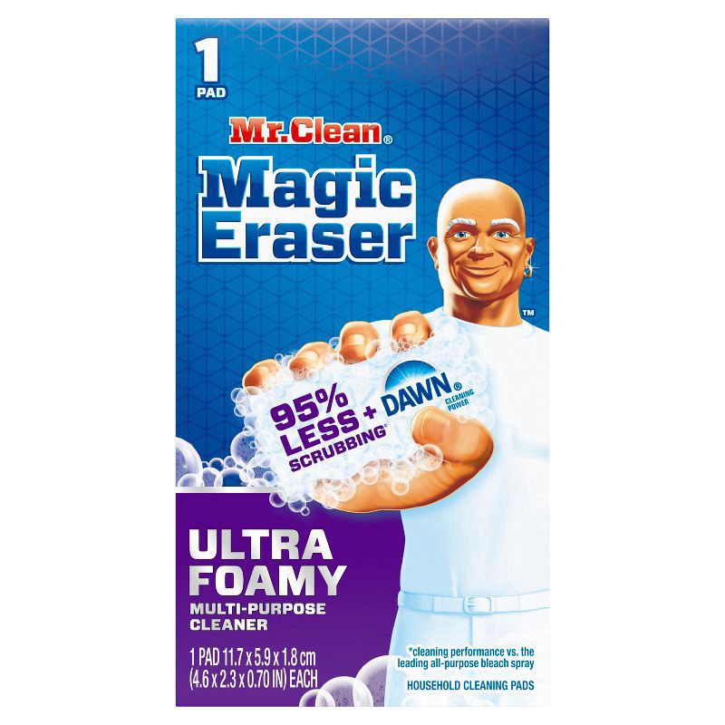 slide 7 of 7, Mr. Clean Magic Eraser Ultra Foamy Multi-Purpose Cleaner, 1 ct