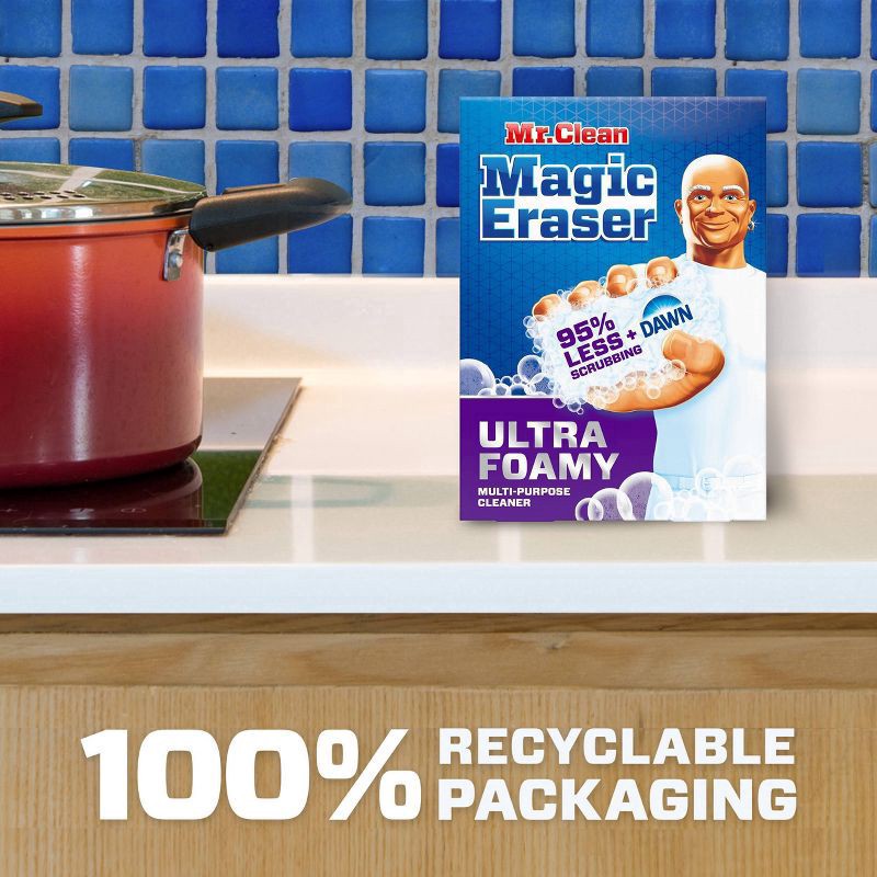 slide 4 of 7, Mr. Clean Magic Eraser Ultra Foamy Multi-Purpose Cleaner, 1 ct