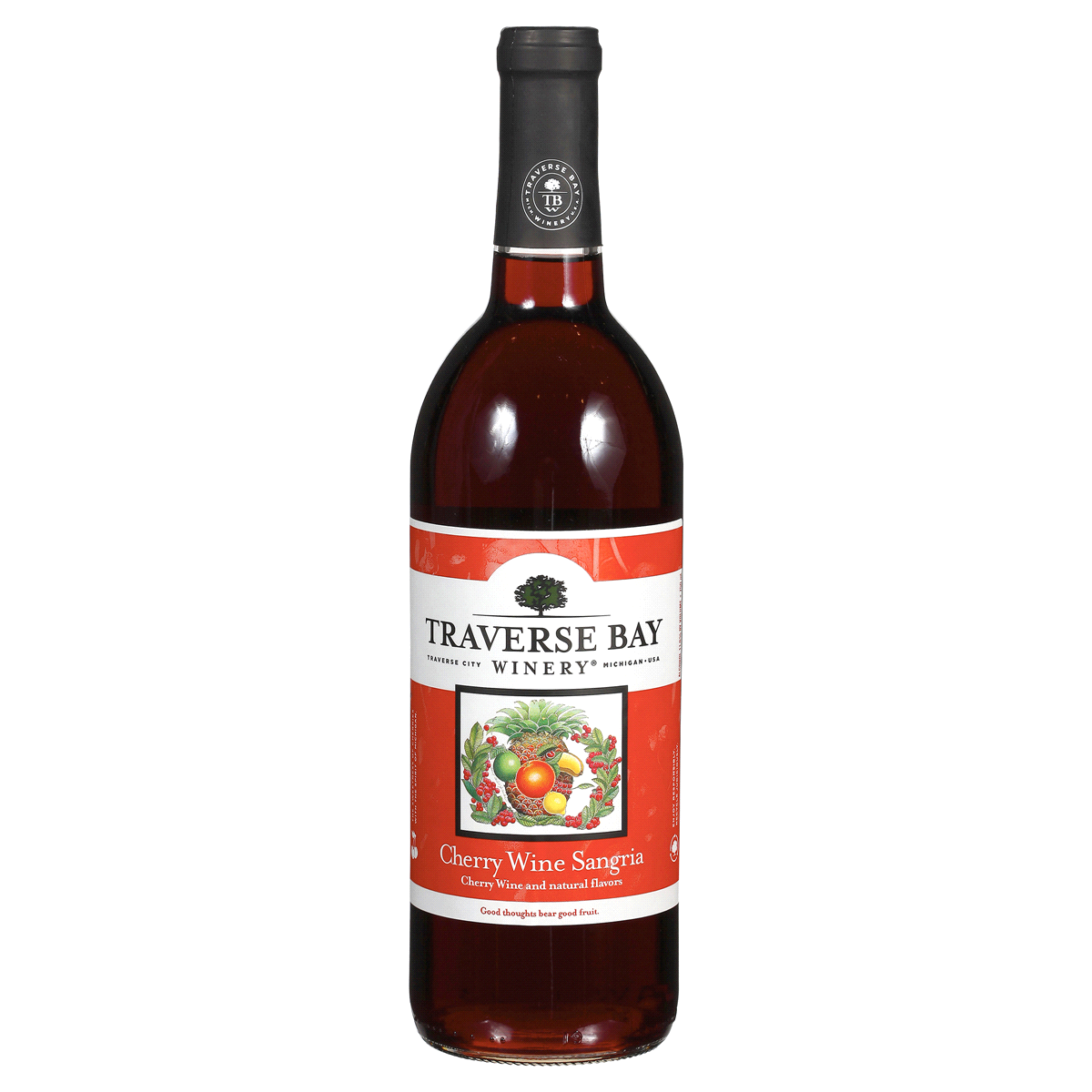 slide 1 of 2, Chateau Grand Traverse Traverse Bay Cherry Sangria, 750 ml