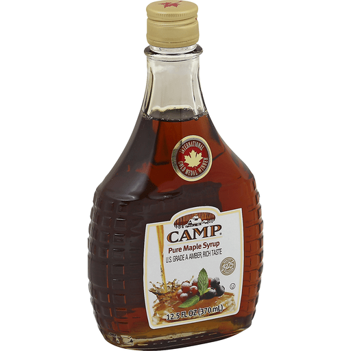 slide 3 of 3, Camp Maple Syrup 12.5 oz, 12.5 oz