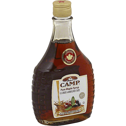 slide 1 of 3, Camp Maple Syrup 12.5 oz, 12.5 oz
