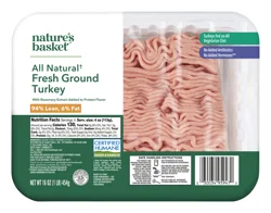Nature's Basket 94% Lean Ground Turkey