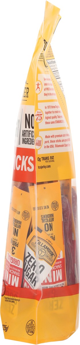 slide 10 of 14, Tillamook Country Smoker Zero Sugar Original Mini Snack Sticks 24 - 0.33 oz Each, 24 ct