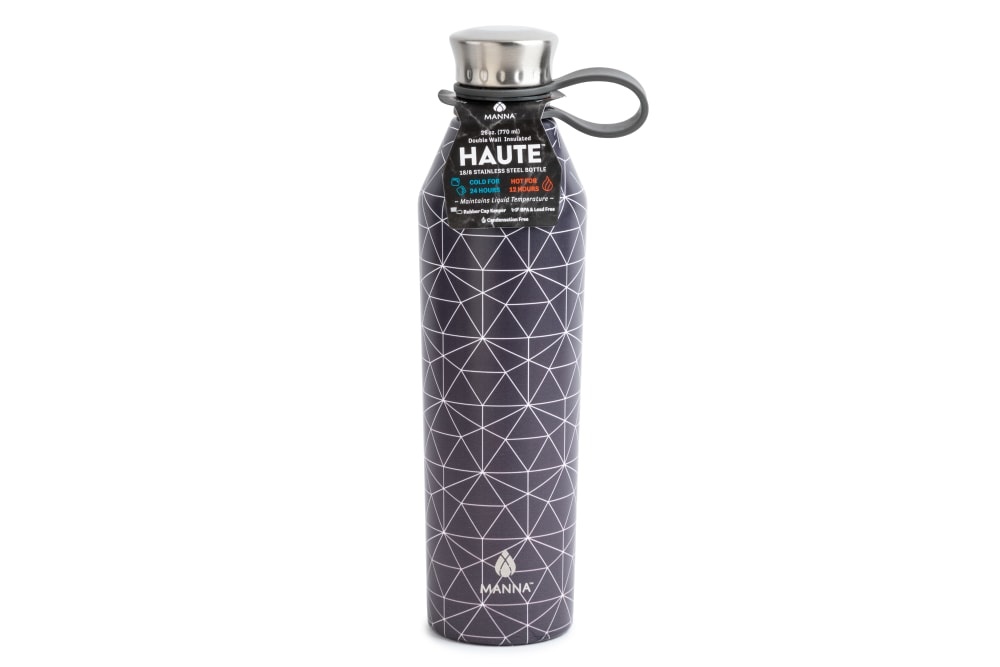 slide 1 of 1, Manna Organics Drinkware - Haute Geometric, 26 oz