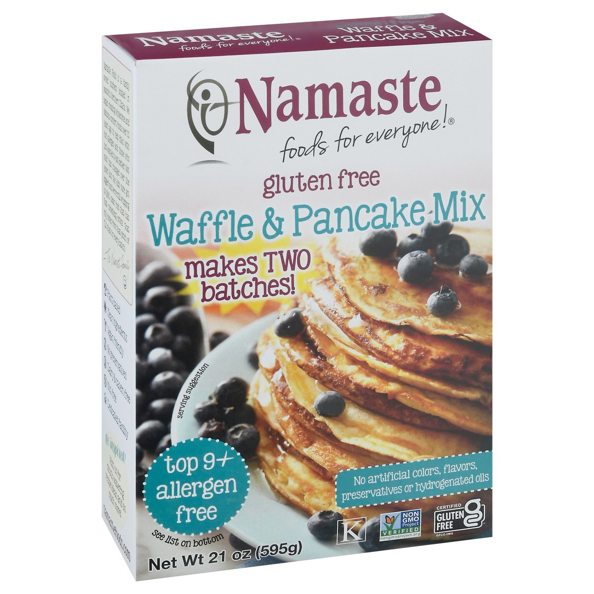 slide 8 of 12, Namaste Pancake/Waffle Mix, 24 oz