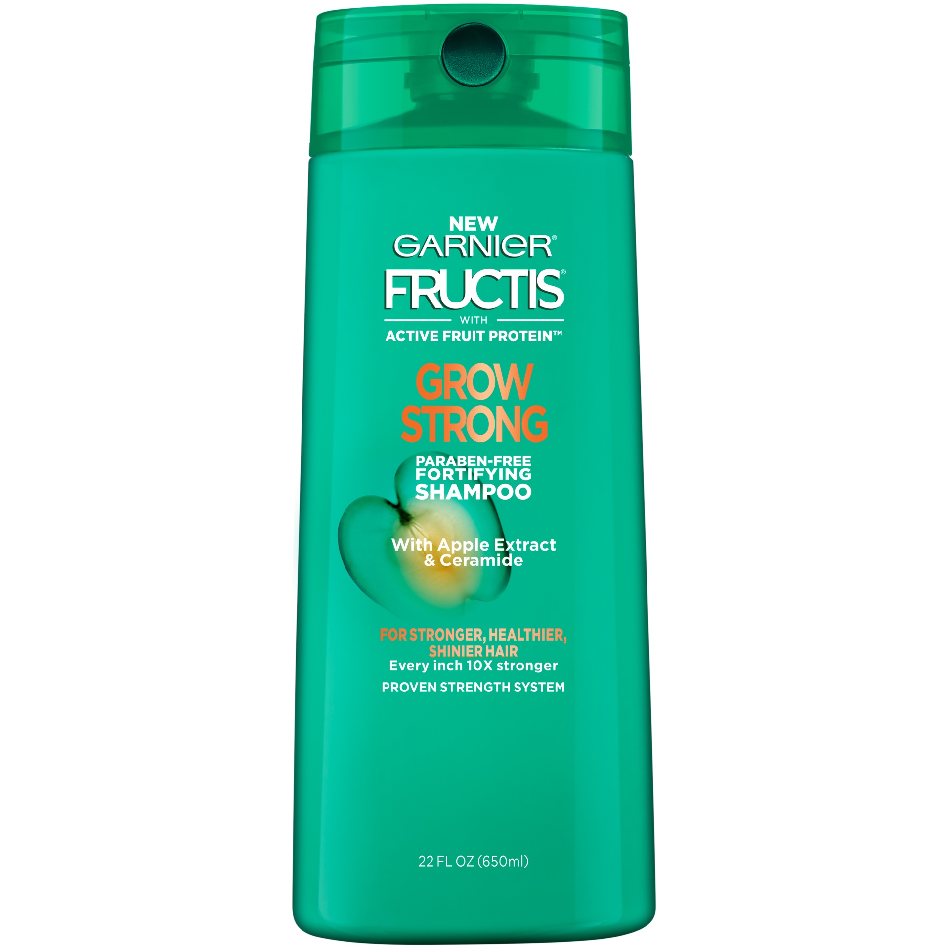 Garnier Fructis With Active Fruit Protein Grow Strong Fortifying Shampoo With Apple Extract