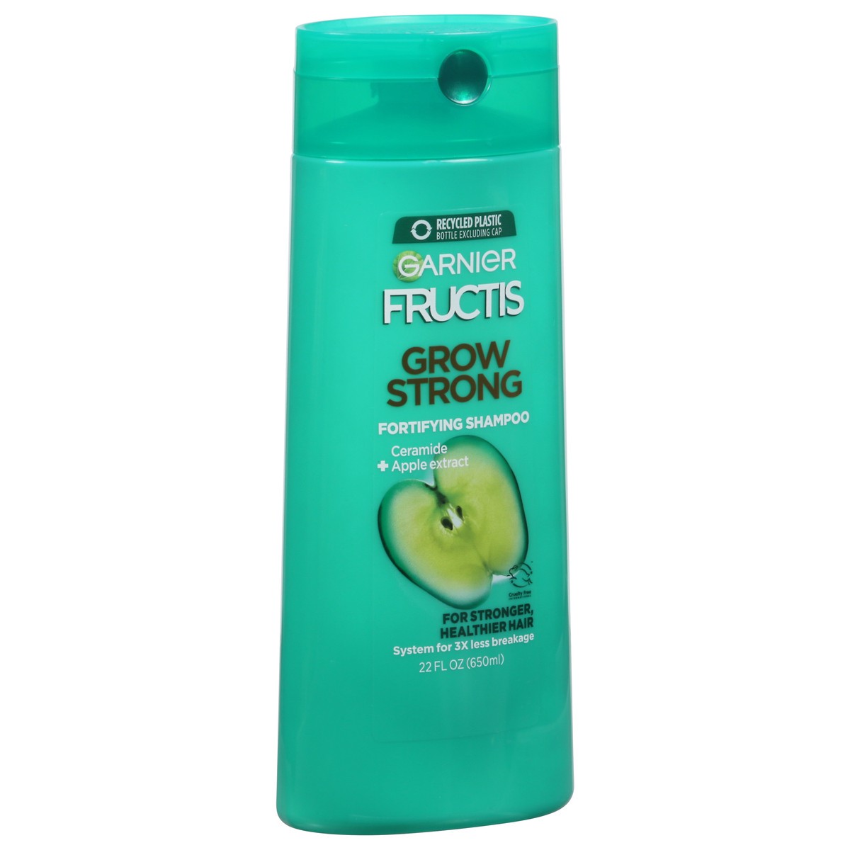 slide 2 of 9, Garnier With Active Fruit Protein Grow Strong Fortifying Shampoo With Apple Extract & Ceramide, 22 oz