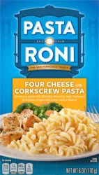 Rice-A-Roni Corkscrew Pasta, Four Cheese Flavor
