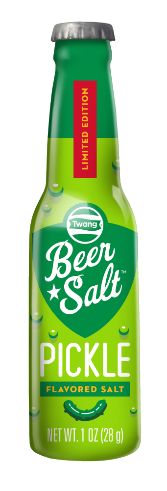 slide 1 of 1, Twang Beer Salt Pickle Flavor Longneck Bottle, 1 oz