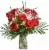 Red Rose Vase Arrangement