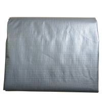 slide 4 of 4, Meijer Heavy Duty Reversible Tarp 12' x 16' Silver/Brown, 12 ftx16 ft