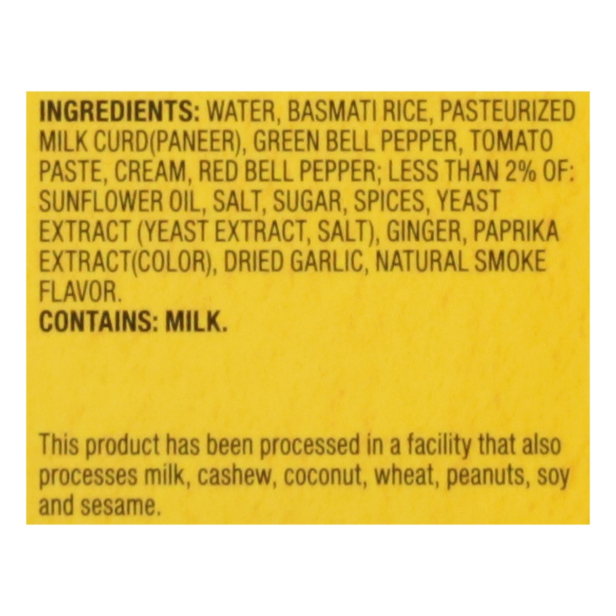 slide 11 of 13, Tasty Bite Smoky Paneer Biryani Rice Bowl, 7 oz