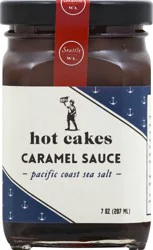hot cakes Caramel Sauce Organic Pacific Coast Sea Salt - 7 Oz