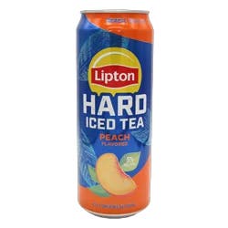 Lipton Hard Peach Iced Tea 24 oz Can