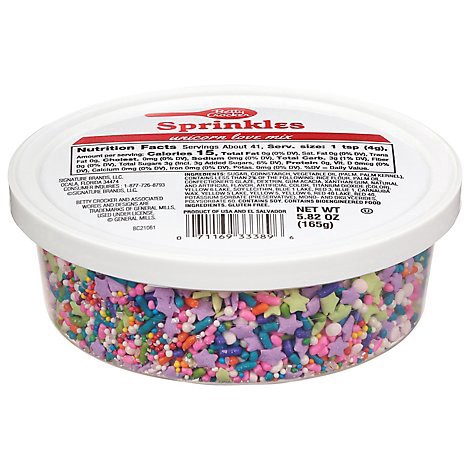slide 1 of 1, Betty Crocker Unicorn Love Mix Sprinkle Tub - 5.82 Oz, 5.82 oz