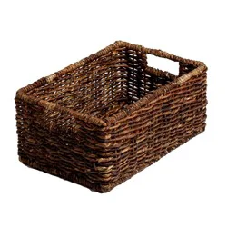 Haven & Key Haven + Key Rectangular Abaca Basket - Small