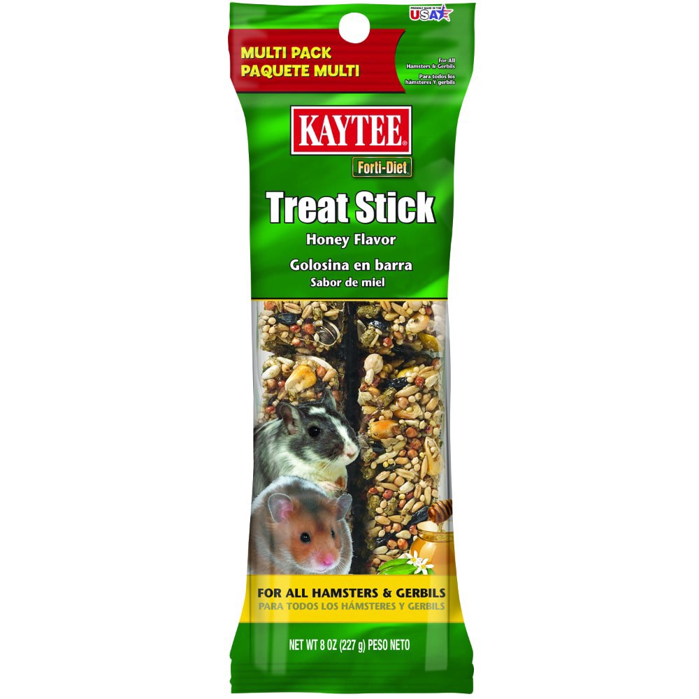 slide 1 of 1, Kaytee Forti-Diet Pet Food Treat Honey Hamster & Gerbil Value Pack, 8 oz