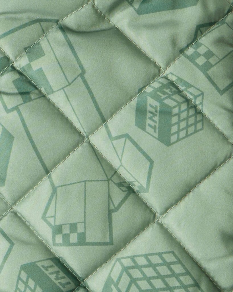 slide 2 of 3, Carter's Boys Minecraft® Hooded Heavyweight Winter Jacket - Green Green 5, 1 ct