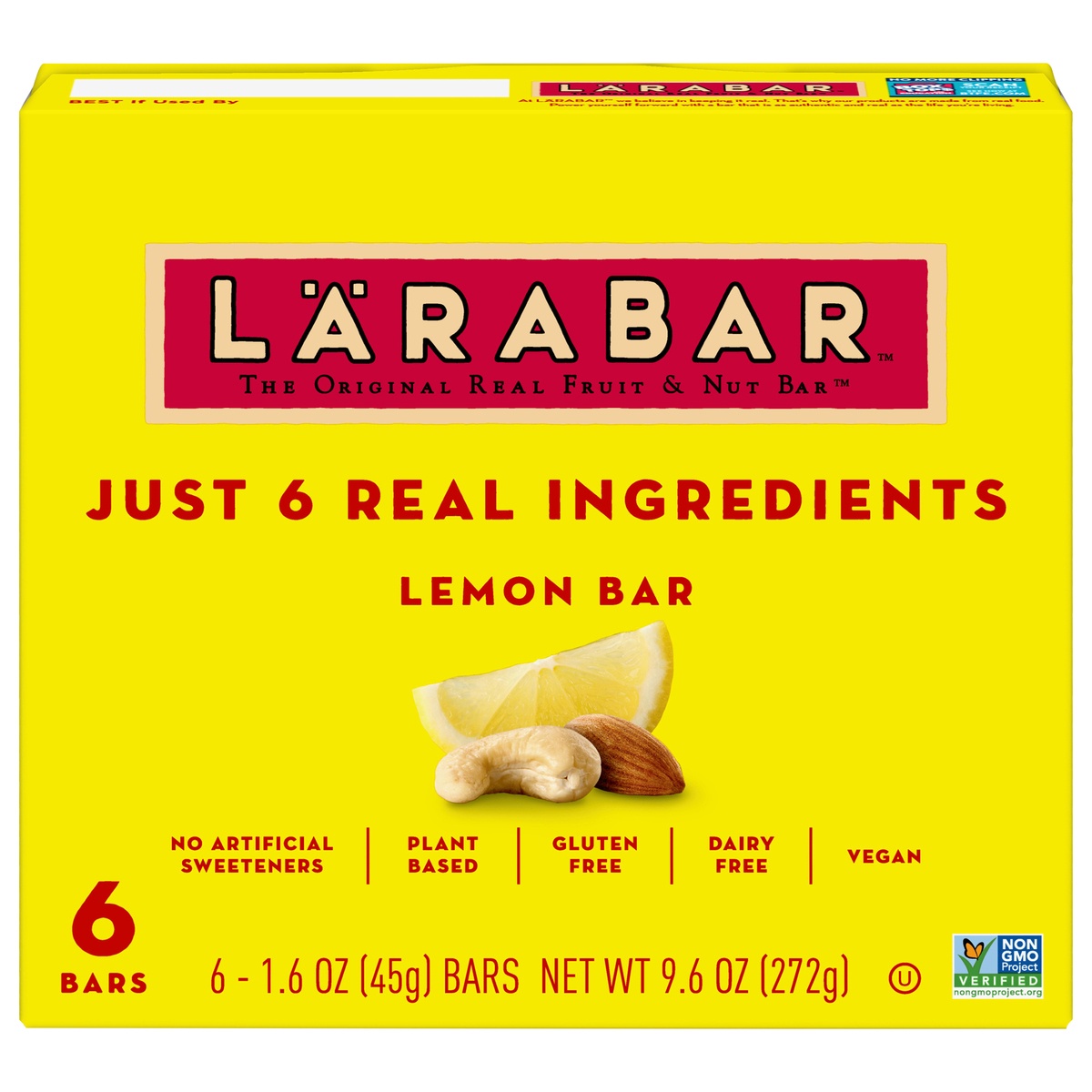 LÄRABAR Larabar Lemon Bar Protein Bar - 9.6oz/6ct 6 ct; 1.6 oz | Shipt