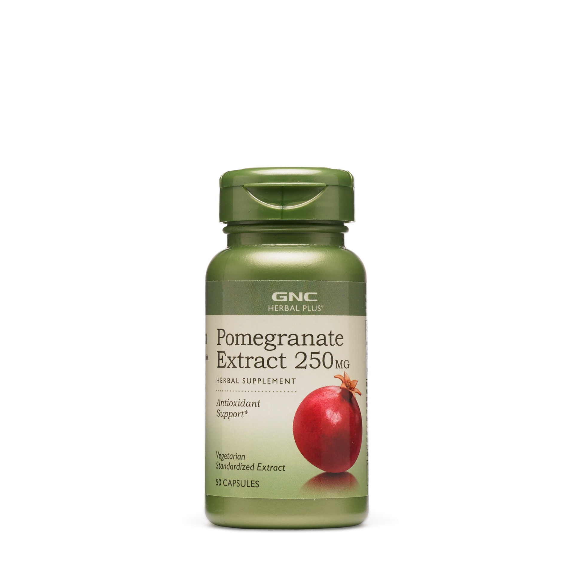 slide 1 of 1, GNC Herbal Plus Pomegranate Extract 250 mg, 50 ct