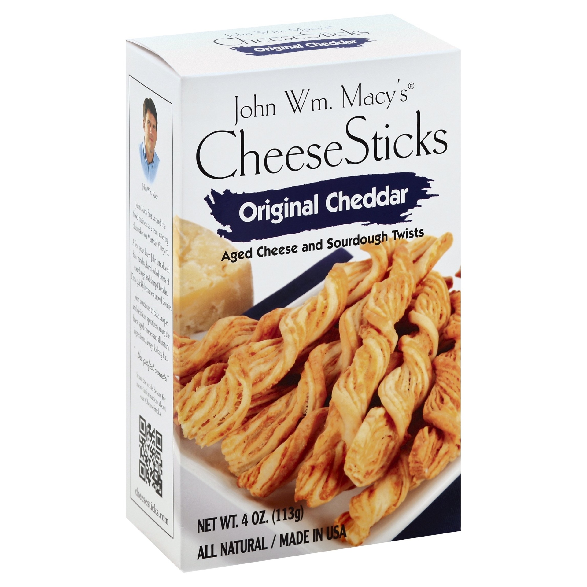 J.W. Macy's Original Cheddar Sticks 4 oz Shipt