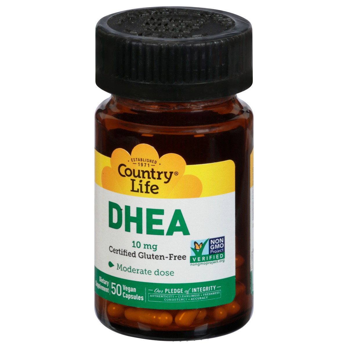slide 13 of 13, Country Life Moderate Dose Dhea, 1 ct