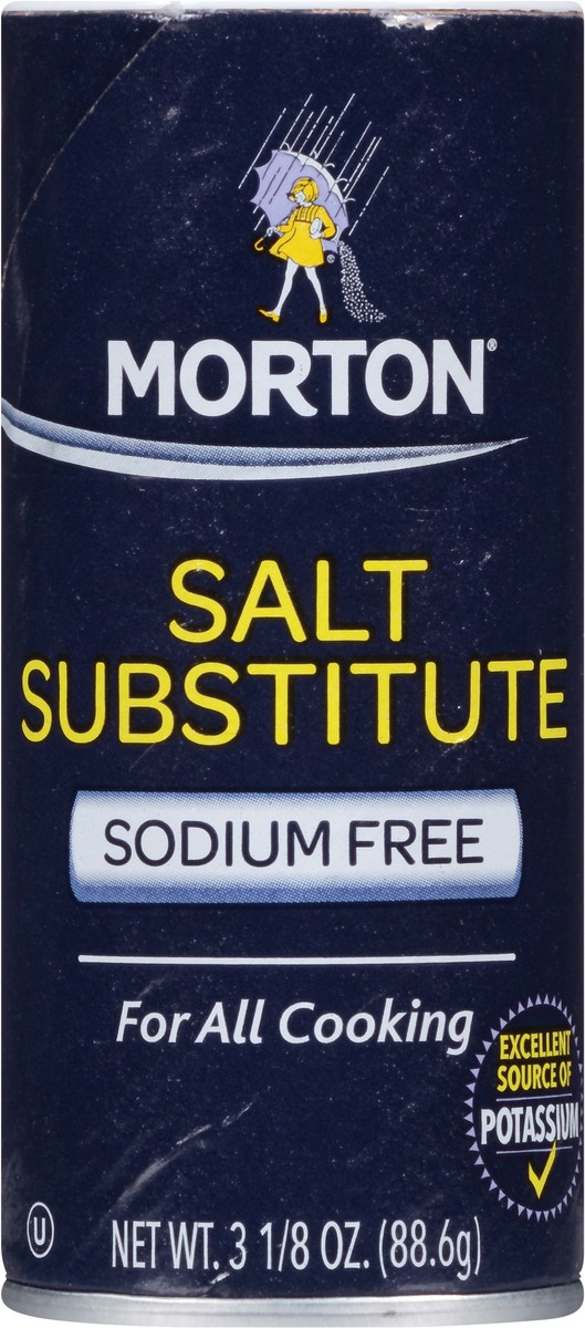 Morton Salt Substitute, Sodium Free 3.125 Oz