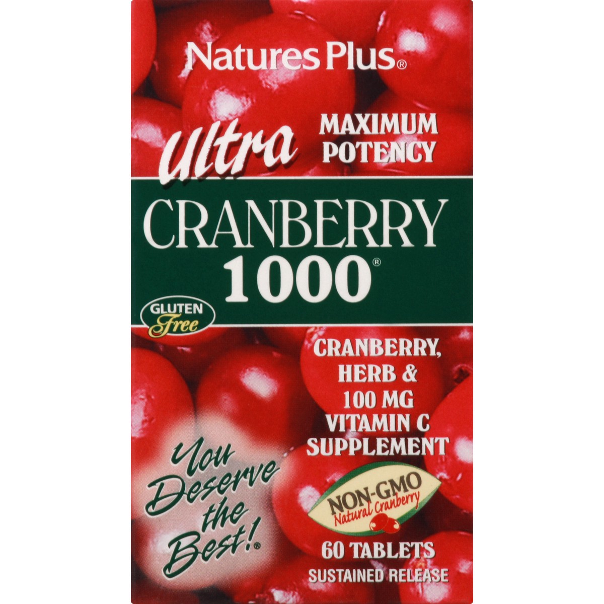 slide 4 of 9, Nature's Plus Ultra Cranberry, 60 ct
