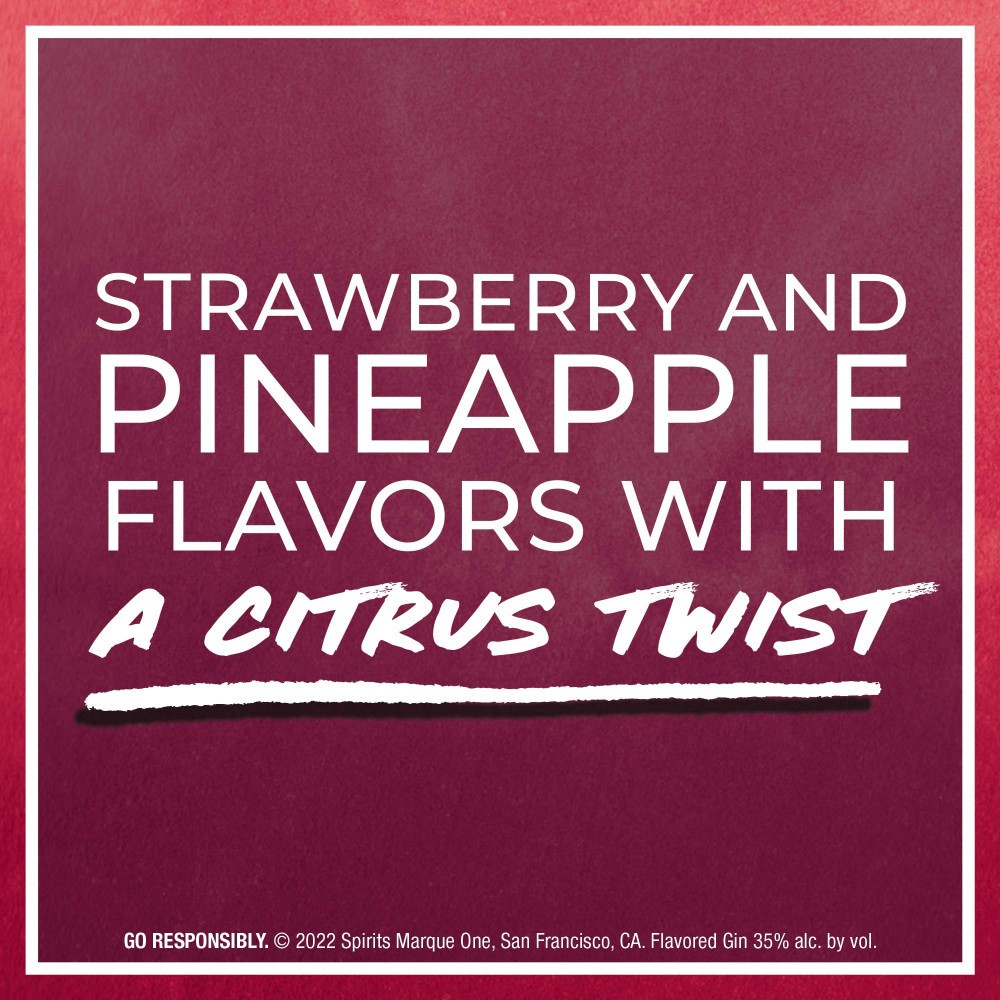 slide 3 of 7, SVEDKA Strawberry Pineapple Modern Style Gin, 750 mL Bottle, 70 Proof, 750 ml