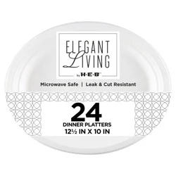 H-E-B Elegant Living Oval Platter