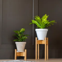 Panacea Adjustable Plant Stand - 15 in H