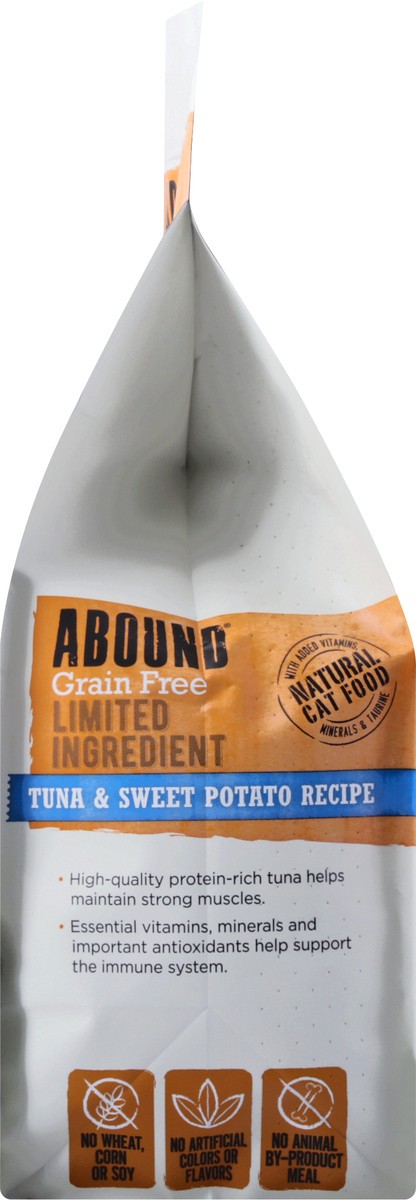 slide 7 of 9, Abound Limited Ingredient Grain Free Tuna & Sweet Potato Recipe Cat Food 48 oz, 48 oz