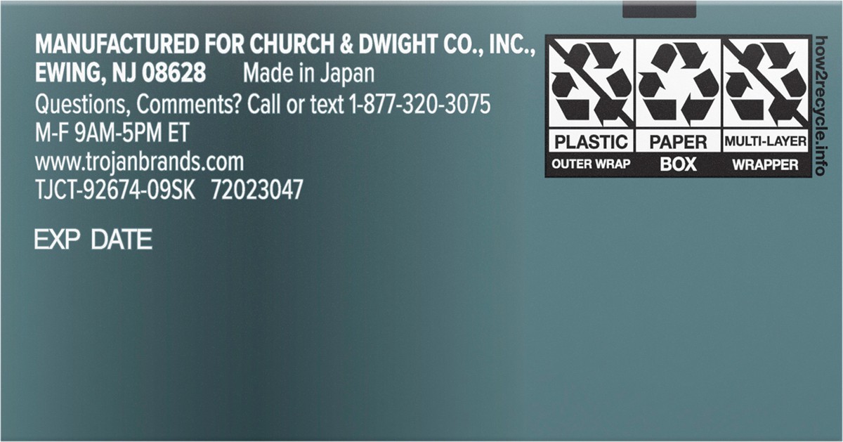 slide 4 of 9, Trojan Bareskin Lubricated Condoms - 10ct, 10 ct