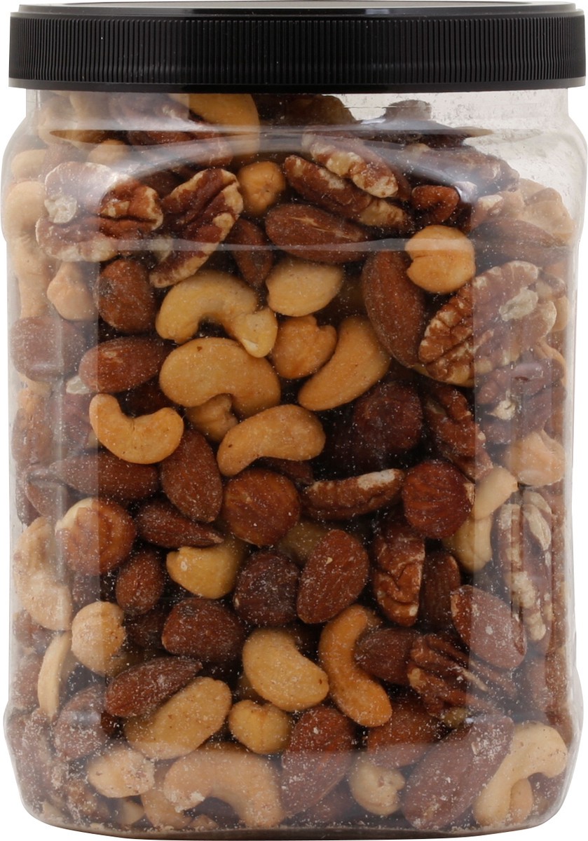 slide 8 of 13, Bashas Deluxe Mixed Nuts, 30 oz