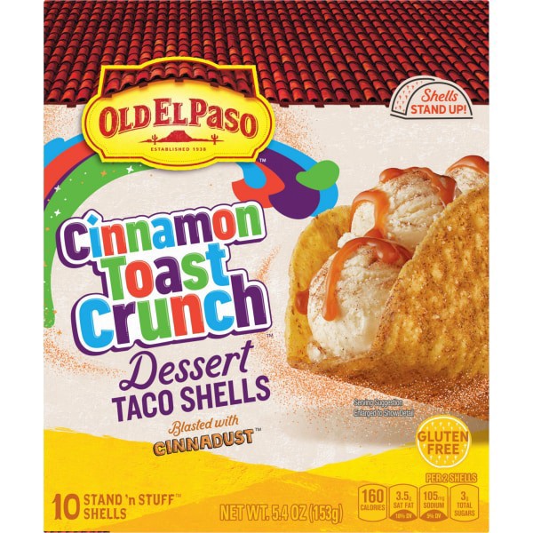 slide 14 of 29, Old El Paso Cinnamon Taco Shells Lto, 5.4 oz