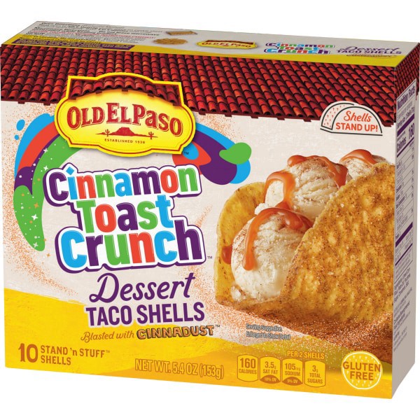 slide 9 of 29, Old El Paso Cinnamon Taco Shells Lto, 5.4 oz