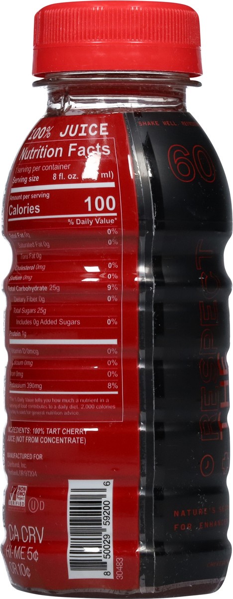 slide 6 of 13, Cheribundi Pure Tart Cherry Juice - 8 fl oz, 8 fl oz