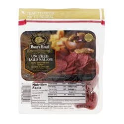 Boar's Head Boar’s Head Uncured Pouch Hard Salami