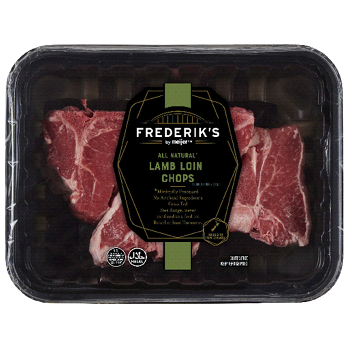 slide 1 of 1, Frederik'S By Meijer Lamb Loin Chops, per lb